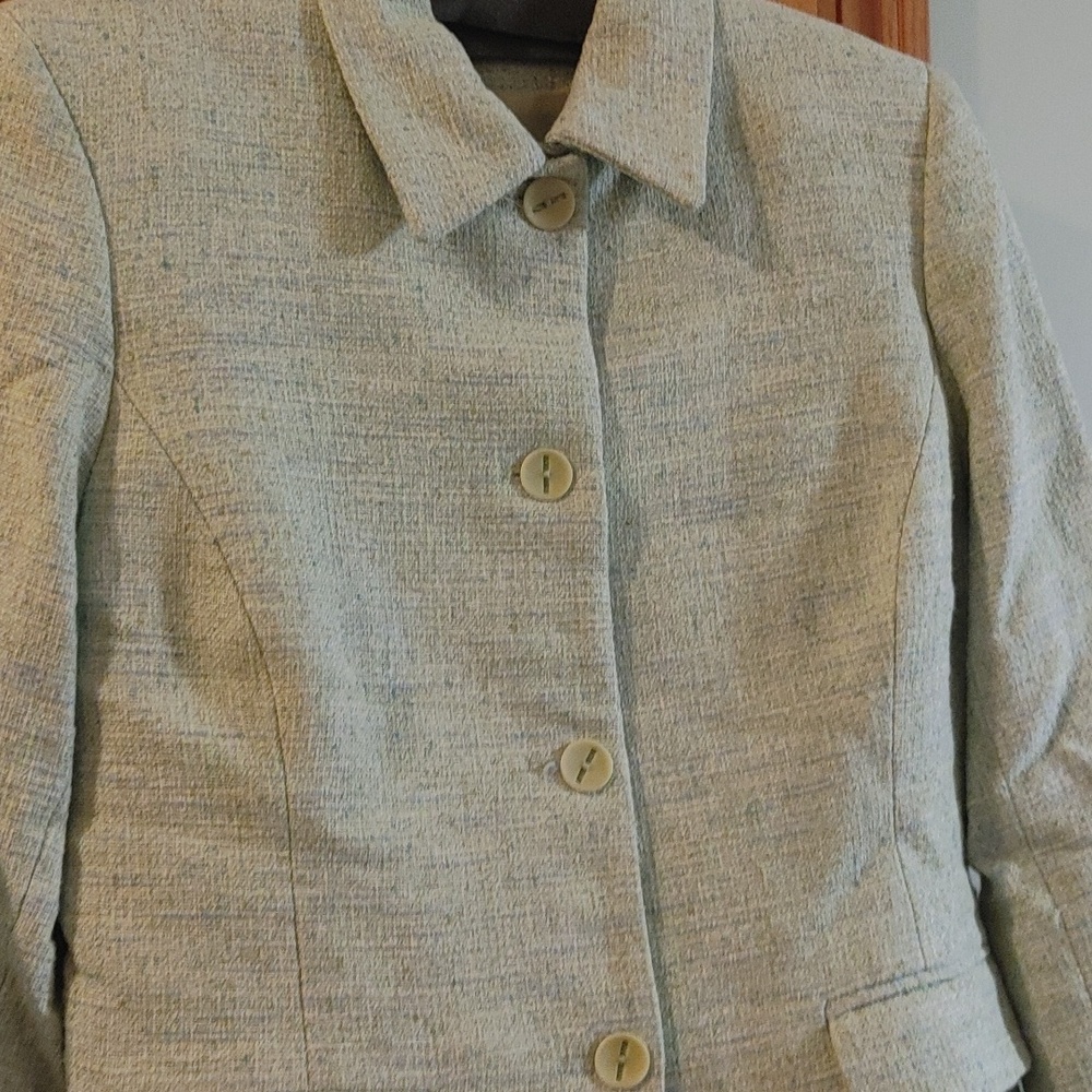 Tweed skirt suit, sz 6P